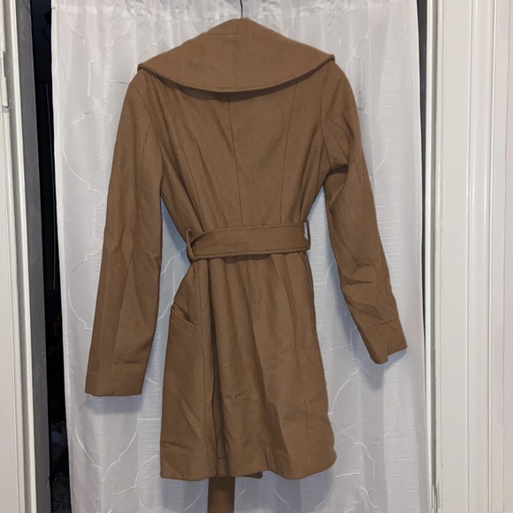 Wool Trench Style Coat - Picture 4 of 5